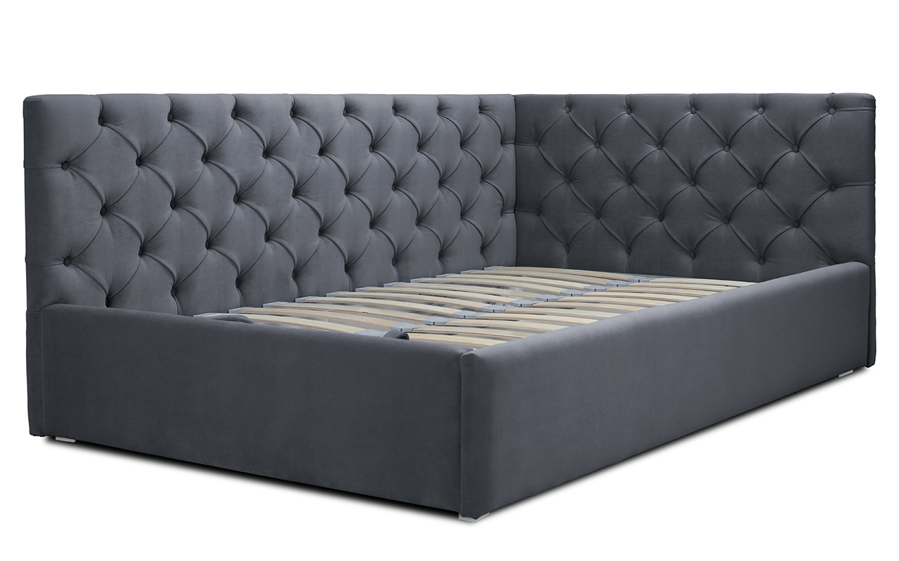 кровать Flepers Lion Оливия без ящиков правая 1 Flepers Lion Оливия без ящиков правая