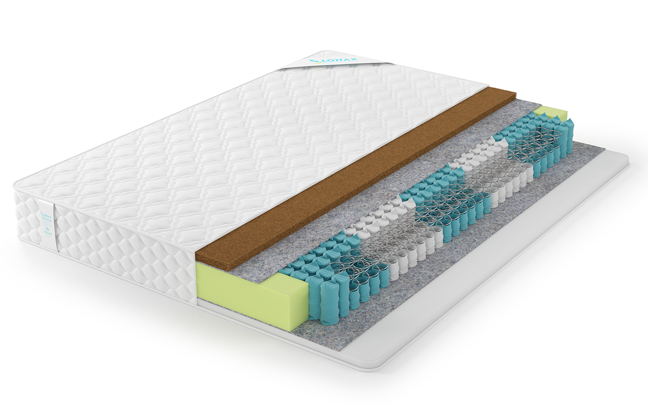 фото: Матрас Lonax Ассорти Hollo Cocos TFK 5 зон